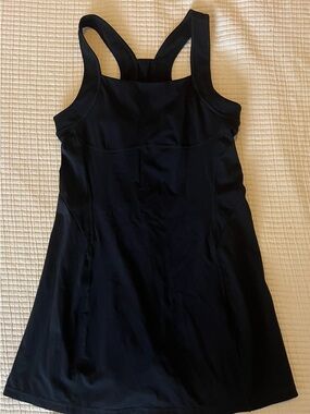 Sweaty Betty Black Racerback Tennis Dress